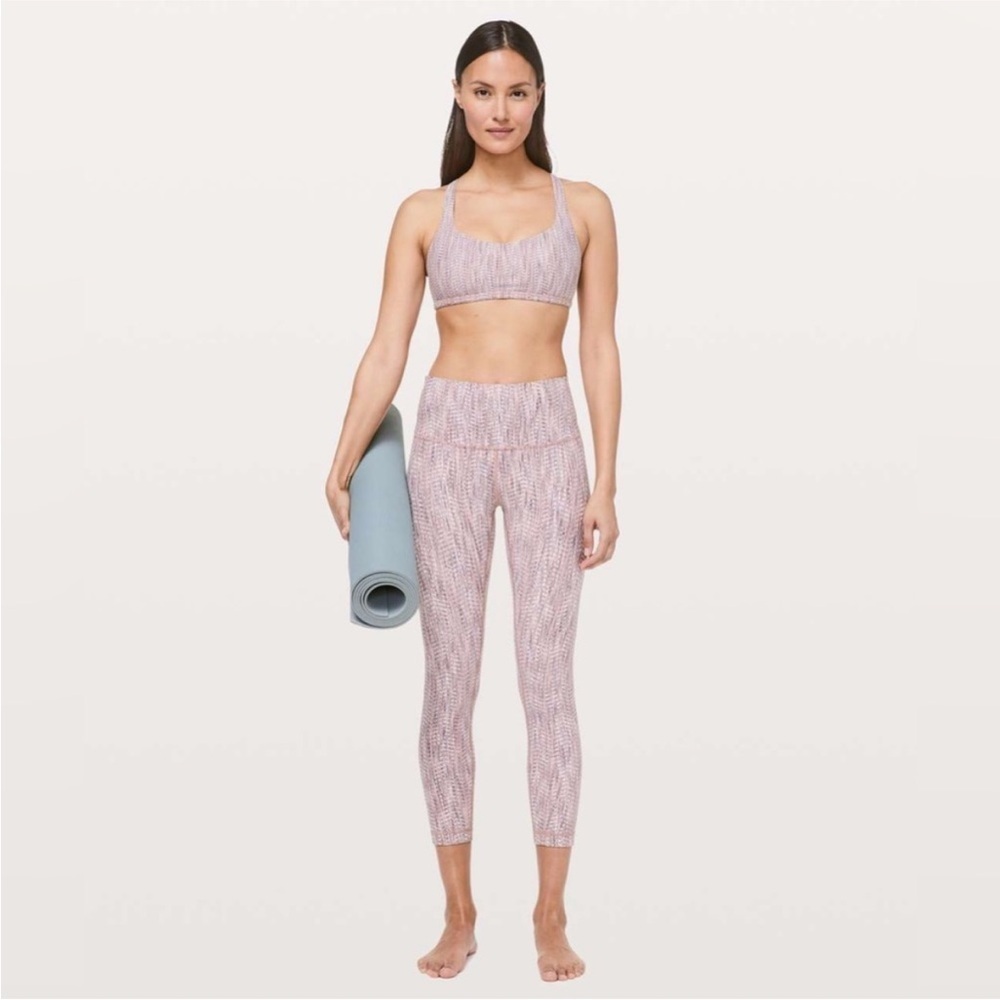Lululemon Wunder Under High-Rise 7/8 Tight *Full-On Luon 25" Arrow Jacquard